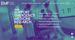 Desktop Screenshot of emfoundation.org